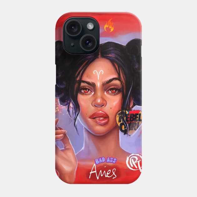 Aries zodiac Phone Case by Rusalka_art