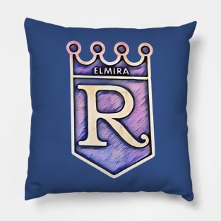 Elmira Royals Baseball Pillow