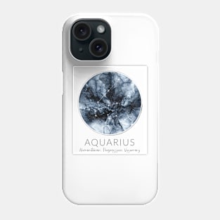 Aquarius Zodiac Moon Constellation Phone Case