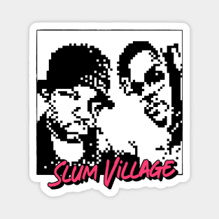 Slum Village • • Original Retro Style Design Magnet