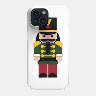 Christmas Felt Nutcracker Phone Case