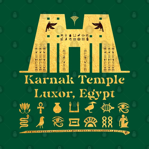 Ancient Karnak Temple: Luxor, Egypt by Da Vinci Feather