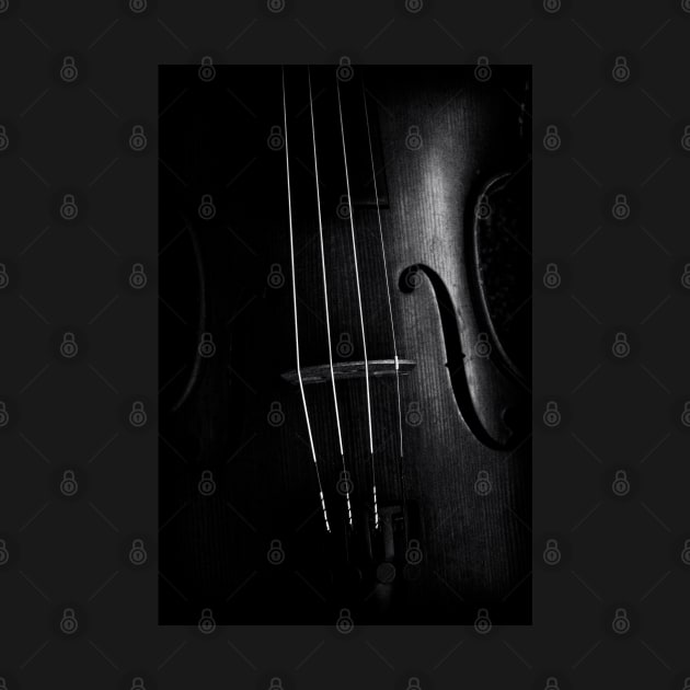 Close up of a Violin by Design A Studios