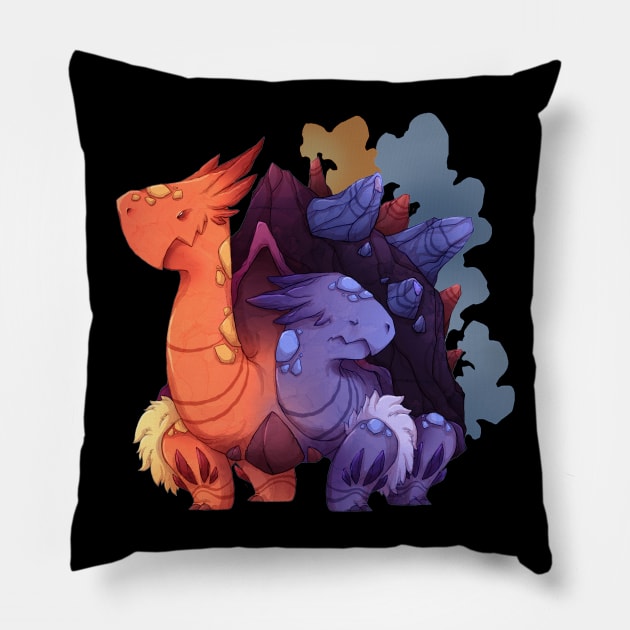 Real Monsters: Bipolar alt Pillow by zestydoesthings