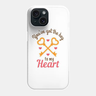 Key to My Heart Phone Case