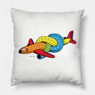 Twisted Plane Pillow