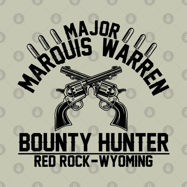 Major Marquis Warren  Bounty Hunter by carloj1956