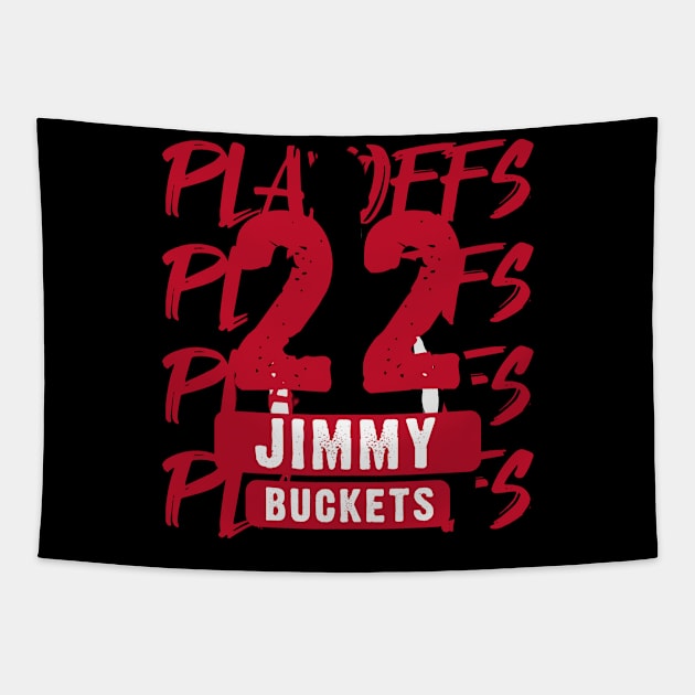 Playoffs Jimmy Buckets MR.UPSET Tapestry by HCreatives