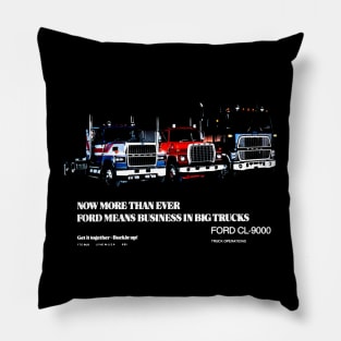 FORD BIG TRUCKS - advert Pillow