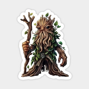 Fantasy shepherd of trees Magnet