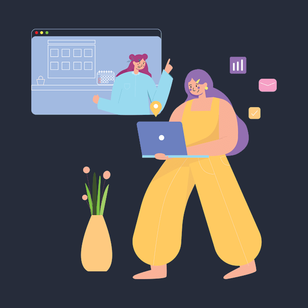 Work From Home by Dheamufni