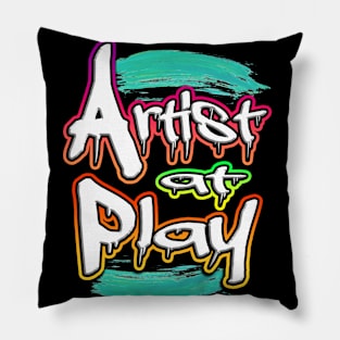 Artist At Play Pillow