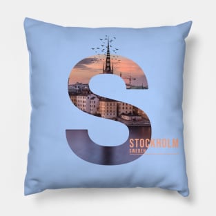 STOCKHOLM SWEDEN Pillow