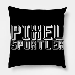 Gamer FPS Battle Royale PC Gaming Pixel Pillow