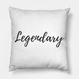 Legendary - Set Your Intentions - Choose a Word of the Year Pillow