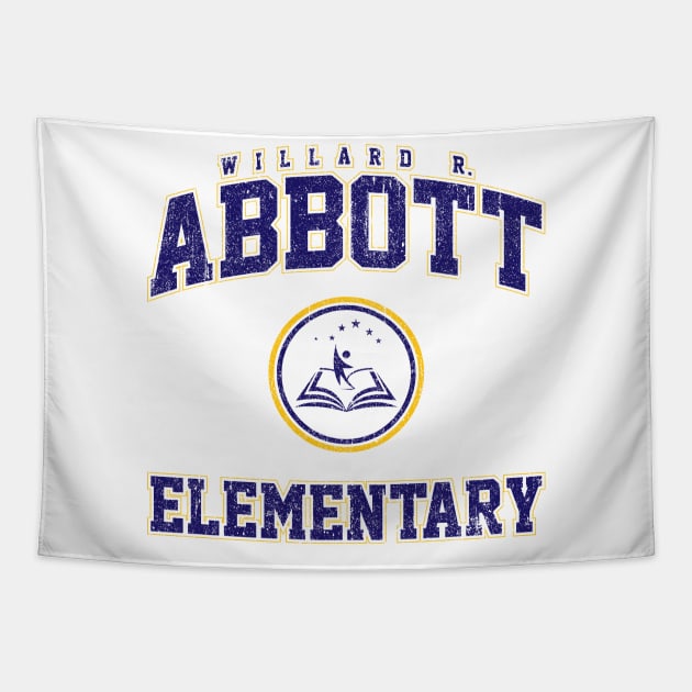 Abbott Elementary (Variant) Tapestry by huckblade