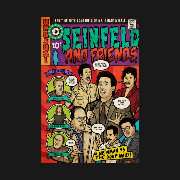 Seinfeld and Friends (Culture Creep) by Baddest Shirt Co.