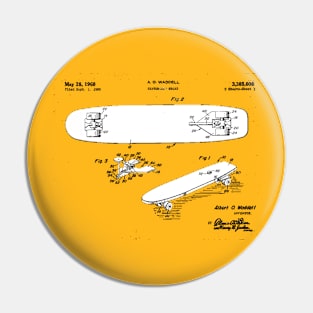 SKATEBOARD PATENT Pin