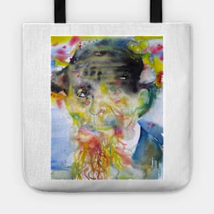 CHARLES DICKENS - watercolor portrait .1 Tote