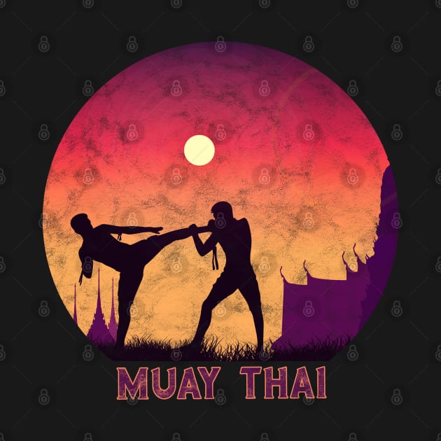 Muay Thai Kickboxing Boxers Thailand by VintCam