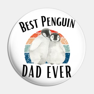 Best Penguin Dad Ever - Funny Penguin Quote Pin