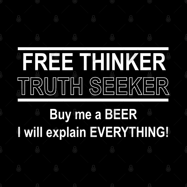 BEER for Free Thinkers by Mercado Bizarre