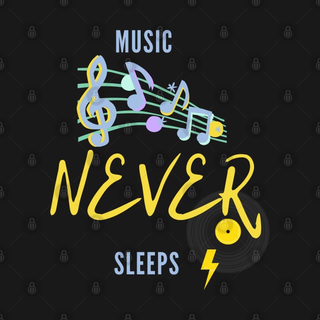 Music Never Sleep by TibA