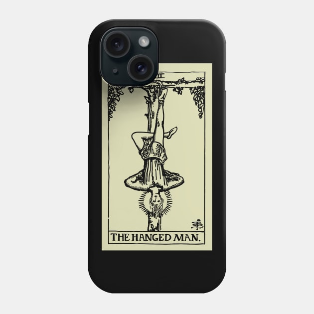 Tarot Card - The Hanged Man - Psychic Divination - Major Arcana Phone Case by winwinshirt