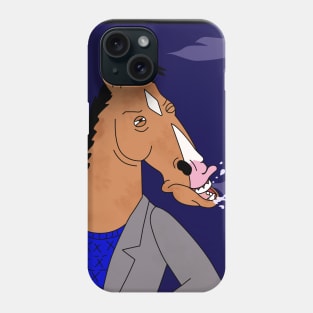 horse sneezing Phone Case