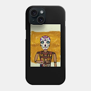 Unnamed NFT - PuppetMask with MexicanEye Color and PaintedSkin on OpenSea Phone Case