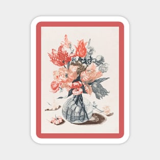 artwork watercolor floral Magnet