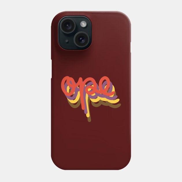 Ope! A Casual Midwest Phrase Phone Case by bubbsnugg