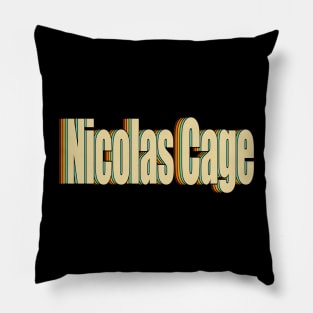 NICOLAS CAGE Pillow