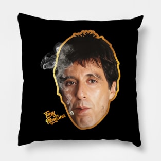 TONY MONTANA GOLD Pillow