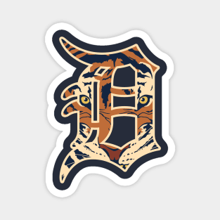 Detroit Tigers - D Logo Magnet