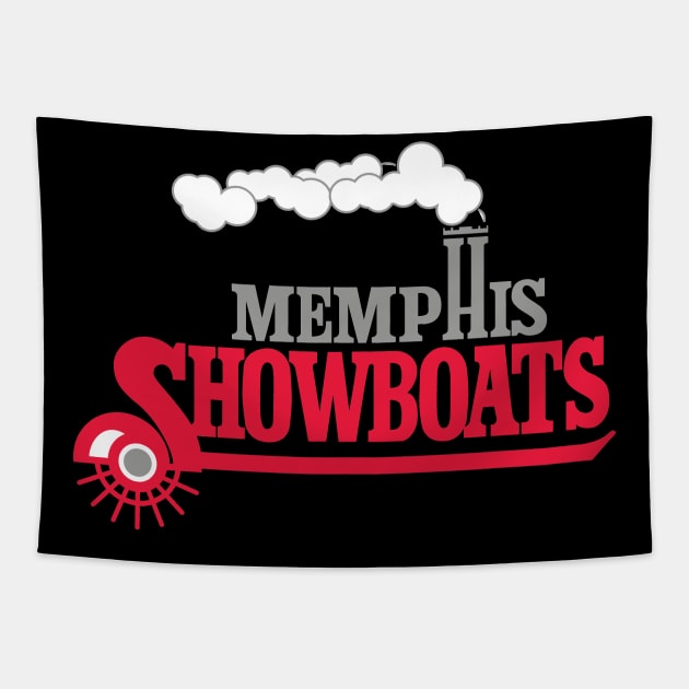 Memphis Showboats Tapestry by HeyBeardMon