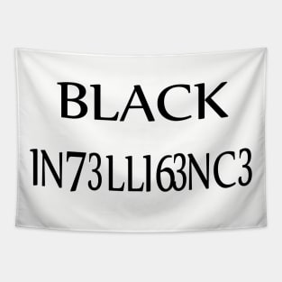 black intelligence Tapestry