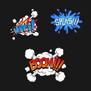 Comic Book Funny Sound Effects Pack T-Shirt