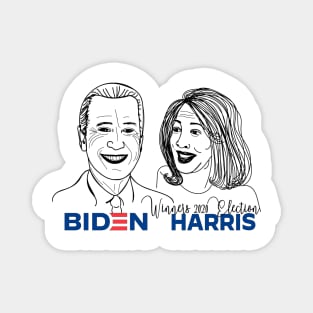 Biden and Harris Magnet