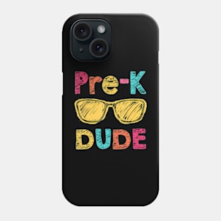 Pre-K Dude Back to School  First Day of Preschool Phone Case