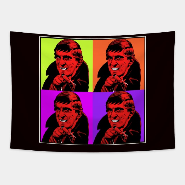 Vampire Warhol Tapestry by Biomek