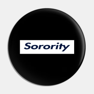 SUPER SORORITY LOGO Pin