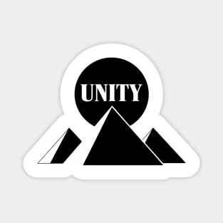 UNITY - Ancient Kemet Pyramid Graphic Magnet