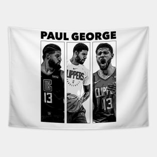 Paul George Basketball 2 Tapestry