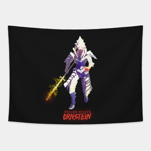 Dragon Slayer Ornstein Tapestry by ballhard