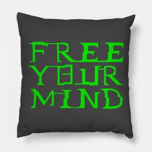 Matrix “Free Your Mind” Design Pillow