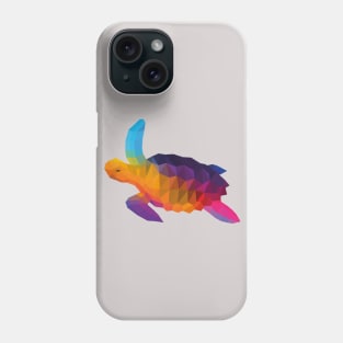 Rainbow Sea Turtle Phone Case