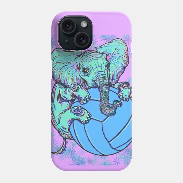 Roo the Elephant Phone Case by doubletony