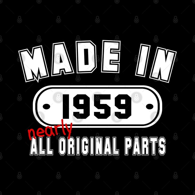 Made In 1959 Nearly All Original Parts by PeppermintClover