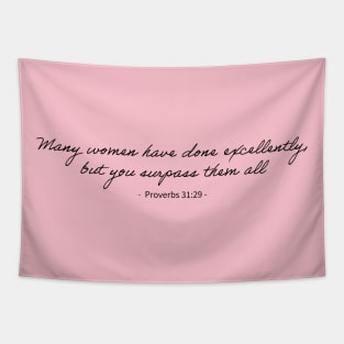 Proverbs 31 bible verse quote Tapestry